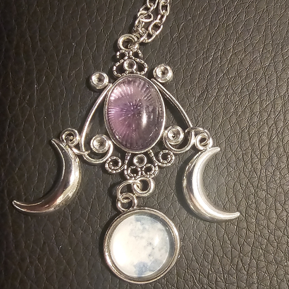 Triple Goddess Necklace